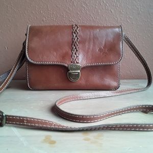 PATRICIA nash leather saddle bag crossbody boho